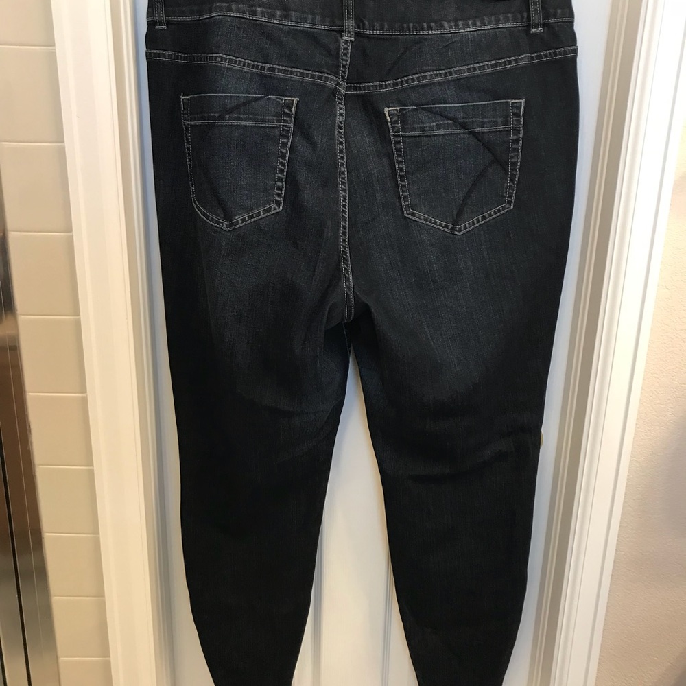 Lane Bryant Genius Fit sz 22R Skinny Jeans